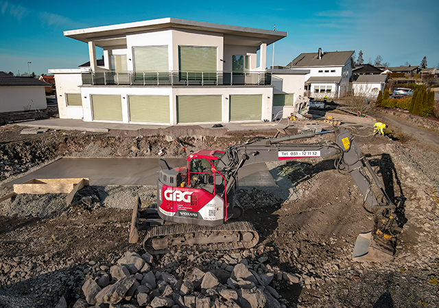 Markarbete 16tonare bandare med pilot