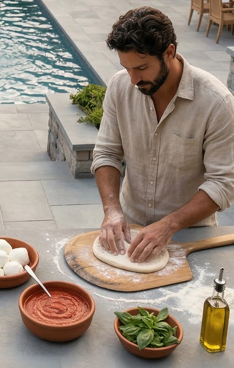 GM Background Livsstil Pool område